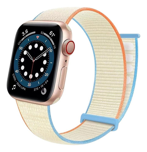 Correa De Nailon Solo Loop For Apple Watch Pulsera Transpi