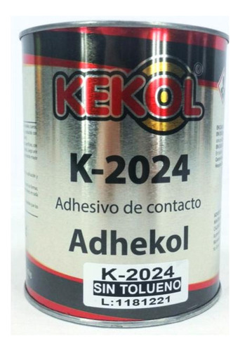 Cemento De Contacto Sin Tolueno Kekol K-2024st 750g Adhesivo