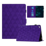 Funda Morada En Relieve Para iPad Mini 5/4/3/2/1