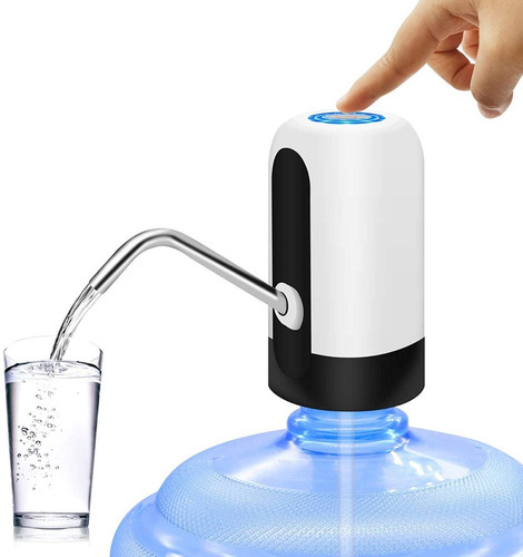 Dispenser Bomba De Agua Bidon Automatico Usb Recargable 