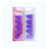 Dedal Capsula X10 Silicona Removedor Uñas Esculpidas Polygel