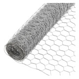 Malla Hexagonal Metálica Galvanizada 1,50x50,0 Mts. 