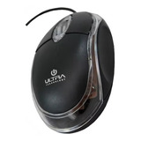 Mouse Óptico Ultra Usb 2.4ghz Negro Transparente Ut-120un