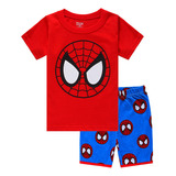 Superhéroe Spiderman Conjunto De Ropa Casa De Niño Pijama