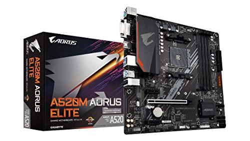 Tarjeta Board, Madre Para Gigabyte A520m Aorus Elite (amd Ry