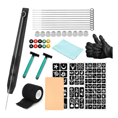 Kit De Tatuaje Con La Mano, Pincha Y Palo, Suministro De Tat | MercadoLibre