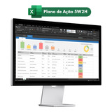 Planilha Excel Plano De Ação 5w2h C/ Indicadores Automáticos
