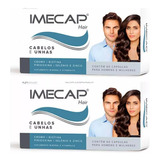 Imecap Hair 60 Cápsulas Kit 2 Original Caixas