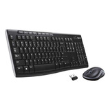 Combinacion De Teclado Y Mouse Inalambricos Logitech Mk270: