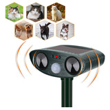Dissuasão Ultra-sônico Do Cão Do Gato Com Sensor De Moviment