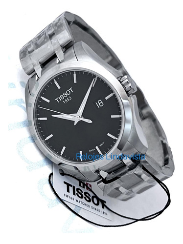 Reloj Tissot Couturier Negro