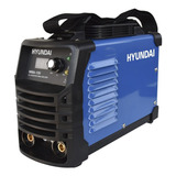 Planta De Soldar Inverter Hyundai Mma-130 110v/80a 220v/120a Color Azul Frecuencia 60 Hz