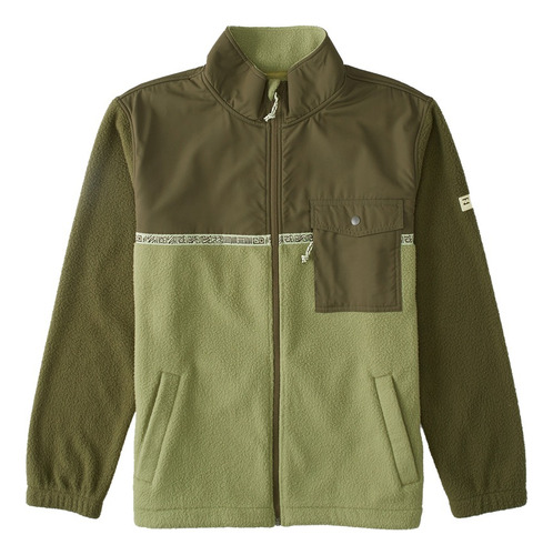 Billabong Campera Boundary Trail Zip Hombre - Abyft00313m