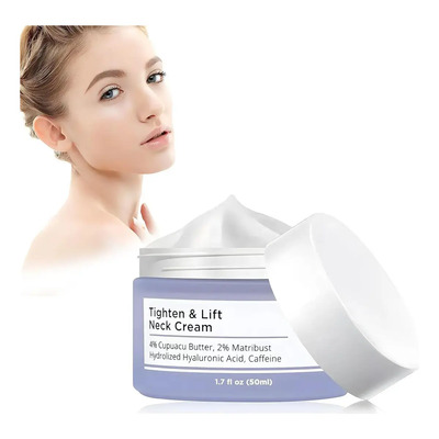 Crema para Cuello Levantadora - 4% Manteca de Cupuaçu, Ácido Hialurónico Hidrolizado, Antiarrugas, Textura Ligera | 50g Segura & Limpia | MercadoLibre