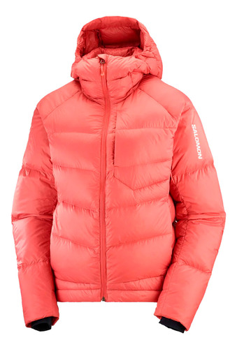 Campera Salomon Outline Down Hooded Pluma Invierno Mujer 