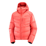 Campera Salomon Outline Down Hooded Pluma Invierno Mujer 