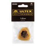 Uñetas Guitarra Y Bajo Dunlop Ultex Triangular 1.0 Pack 6 