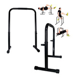 Barras Paralelas Sportfitness Fondo Graduables Profesional Color Negro