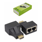 Adaptador Extensor Extensores Hdmi 30m Rj45 Utp Cat5e/6 /e +