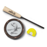 Hs Strut Raspy Old Hen Glass Wild Turkey Call Hunting Combo 