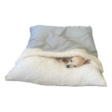 Caminha Pet Com Saco De Dormir Lavável Com Ziper  G 80x65 