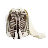 Mochila Wayuu Original Decorada 100% A Mano