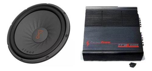 Paquete Subwoofer Jbl 12 Stage122d+amplificdor Trax1.1500d