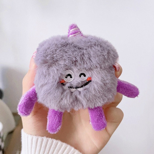 Linda Funda De Monstruo De Peluche Para AirPods 1/2 /pro /2