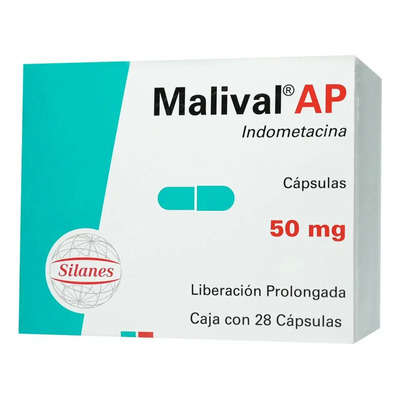 Malival Ap Cápsula 50 Mg, 28 Cápsulas | Envío gratis