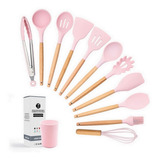 Set De 11 Utensilios De Cocina Silicona Resistentes Al Calor