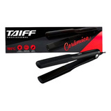 Taiff Prancha Profissional Cerâmica 180° Clhapinha Bivolt Cor Preto 110v/220v