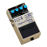 Pedal De Efecto Boss Digital Delay Dd-8 Gris, Rjd 