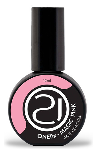 Onefix Magic Pink Gel Nails 21 Capa Base 12ml