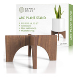 Soporte Para Plantas De Madera Estilo Mediados Siglo