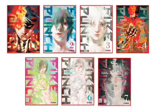 Combo Fire Punch 1 A 7 - Manga - Ivrea