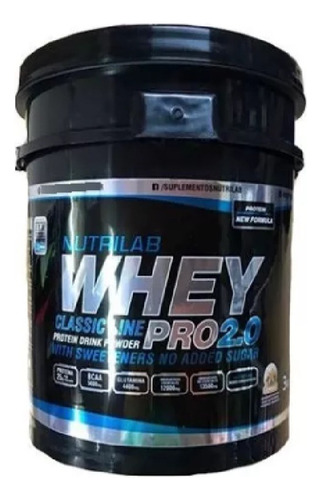 Whey Pro 2.0 Nutrilab 5 Kg (proteina Suero De Leche) 