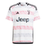Camiseta Visitante Juventus 23/24 Para Niños Ib0503 adidas