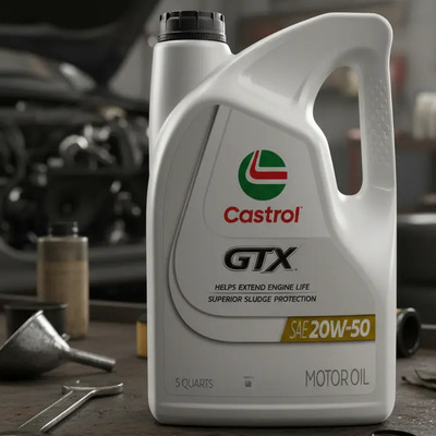 Aceite Castrol Gtx 20w-50 Botella 4.73l | Meses sin interés