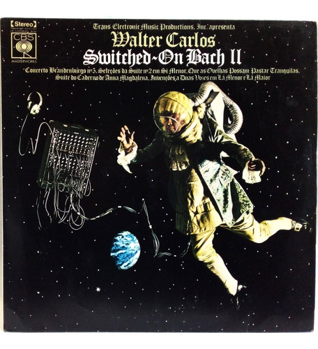 Walter Carlos Switched-on Bach 2 Lp 1974