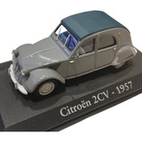 Citroen 2cv 1957 Coleccion Escala 1/43 Miniatura Metal