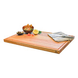 Tabla De Madera Para Cocinar, Asado, Picada (24cm X 24cm)