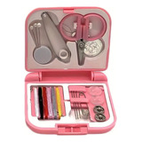 Kit De Costura Estuche Agujas Hilos Accesorios Tijera Yh022