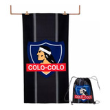 Toalla De Playa Colo Colo 70 X 140 Cm + Morral