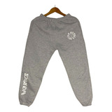 Jogger Gris Estampa Shawn Mendes Unisex Talle L Frizado.