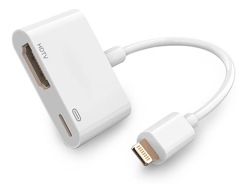 Adaptador Conversor Lightning Para Hdmi Para iPhone E iPad