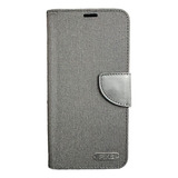 Carcasa Flip Cover Agenda Negro Para Samsung A02/a03s