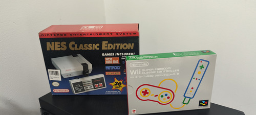 Nintendo Nes Classic Mini + Control Snes Colección