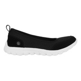 Slip On Bamers Blossom Go Mujer Negro