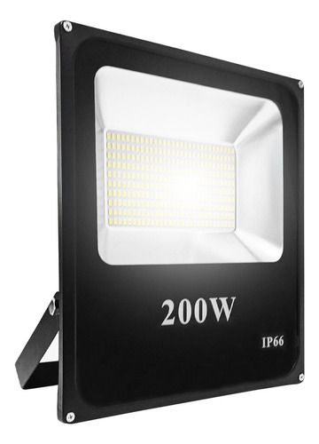 Reflector Led 200w Exterior Alta Potencia Ip66 Frio