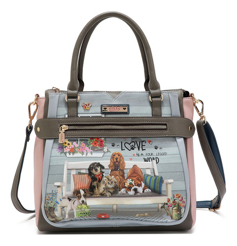 Crossbody Satchel One Happy Family Nikky By Nicole Lee